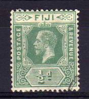 Fiji - 1916 - ½d Definitive (Yellow Green Watermark Multiple Crown CA) - Used - Fidschi-Inseln (...-1970)