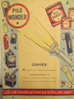 Wonder/Piles/ "Ne S'use Que Si L'on S'en Sert !"/EFGE/Valenciennes/Lalart/années 50    CAH23 - Produits Ménagers