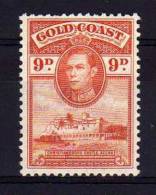 Gold Coast - 1938 - 9d Definitive (Perf 12) - MH - Costa D'Oro (...-1957)