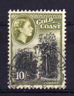 Gold Coast - 1954 - 10 Shilling Definitive - Used - Gold Coast (...-1957)