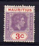 Mauritius - 1938 - 3 Cents Definitive - MH - Mauricio (...-1967)