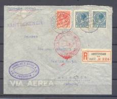 1935.- AMSTERDAN (HOLANDA) A ASUNCION (PARAGUAY) - Lettres & Documents