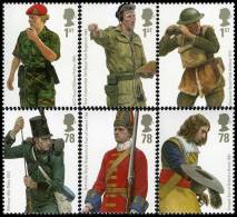 GRAND-BRETAGNE 2007 - Uniformes Militaires - 6v Neufs// Mnh - Neufs