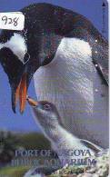 Télécarte  Japon * OISEAU MANCHOT  (928)  PENGUIN BIRD Japan * Phonecard * PINGUIN * - Pinguine