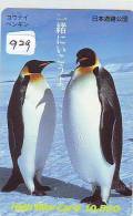 Télécarte  Japon * OISEAU MANCHOT  (929)  PENGUIN BIRD Japan * Phonecard * PINGUIN * - Pinguini