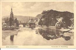 BAD KREUZNACH. NAHEBRÜCKE MIT KAUZENBURG.. - Bad Kreuznach