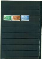 TURQUIE ANNIVERSAIRE CENTRE DES RECHERCHES NUCLEAIRES 3 VAL NEUFS - Unused Stamps