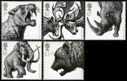 GRAND-BRETAGNE 2006 - Animaux De La Préhistoire  - 5v Neufs// Mnh - Neufs