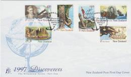 New Zealand 1997 Discoverers FDC - FDC