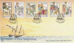 New Zealand 1998 New Zealand's Multi Cultural Society FDC - FDC