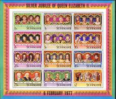 #Caribia/St.Vincent 1977. 25th Anniversary Of The Coronation Of Queen Elizabeth II. MNH(**) See Description! - St.Vincent (...-1979)
