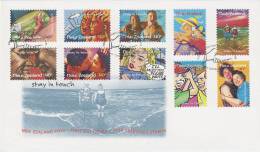 New Zealand 1998 Stay In Touch Self Adhesive FDC - FDC