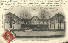 Beaurepaire (isere) Hopital De Luzy Dufeillant 1908 - Beaurepaire