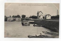 CPA 89 : LAROCHE  Canal Avec Péniches   1906   A    VOIR  !!!!! - Laroche Saint Cydroine