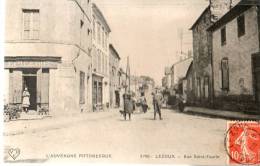 63....PUY DE DOME.....LEZOUX.......RUE SAINT TAURIN... .ECRI T E .. ... . ‹(•¿• )› - Lezoux