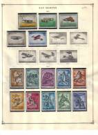 SAN MARINO    Collection Of  Mounted Mint And Used As Per Scan. (3 SCANS) - Colecciones & Series