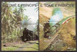 SAO TOME AND PRINCIPE 1993  Railways - Tram