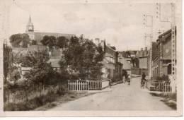 Auxi-le-Château. Le Pont Neuf Et L'Eglise. - Auxi Le Chateau