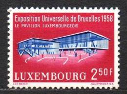 1958 - LUSSEMBURGO / LUXEMBOURG - EXPO DI BRUXELLES. MLH - Unused Stamps