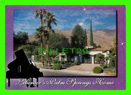 PALM SPRINGS, CA -  HOME OF  LIBERACE -  WESTERN RESORT PUB. & NOVELTY - JOHN HINDE CURTEICH - - Palm Springs