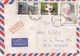 POLONIA  /  ITALIA  - Cover _ Lettera - Avions