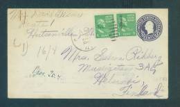 USA: Old Cover Sent To Finland With 1940 Postmark - Fine - Lettres & Documents