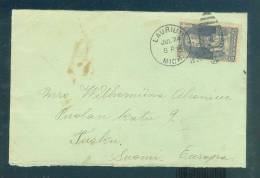 USA: Cover Sent To Finland - Fine - Storia Postale