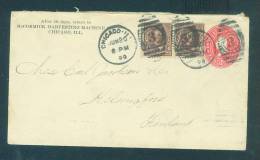 USA: Old Cover Sent To Finland With Postmark 1899 - Fine And Rare - Briefe U. Dokumente