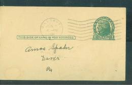 USA: Domestic Cover With Postmark 1949 - Fine - Brieven En Documenten