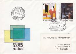 MAGYAR - HONGRIE : Modern Magyar Festeszet - 18.12.1989 - Covers & Documents