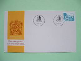 South Africa 1982 FDC Card Or Special Cancel - Cape Town - Arms - Gazelle - Lettres & Documents