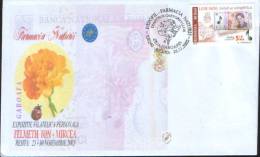 Romania-Envelope Occasionally 2005-Garoafa(dianthus Caryophyllus) - Pharmacie