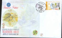 Romania-Envelope Occasionally 2005- Nature Pharmacy, Linden Tree(tilia Cordata) - Pharmazie