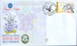 Romania-Envelope Occasionally 2005-Natural Pharmacy, Violet(viola Odorata) - Pharmazie