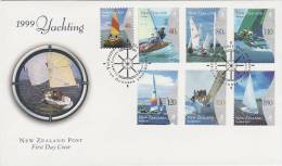 New Zealand 1999 Yachting FDC - FDC