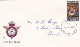 New Zealand 1967 Christmas FDC - FDC