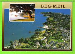 BEG-MEIL / VUE AERIENNE  / Carte écrite En 1989 - Beg Meil