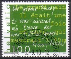 2010 Zu 1365 / Mi 2171 / YT 2097 Franz Hohler Obl. 1er Jour - Used Stamps