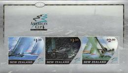 New Zealand / America`s Cup - Unused Stamps
