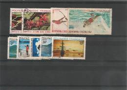 POLYNÉSIE  Années 1971/72 Oblitérés       Côte 18,90 € - Used Stamps