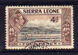 Sierra Leone - 1938 - 4d Definitive - Used - Sierra Leone (...-1960)