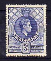 Swaziland - 1947 - 3d Definitive (Perf 13½ X 14) - MH - Swasiland (...-1967)