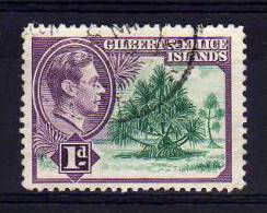 Gilbert & Ellice Islands - 1939 - 1d Definitive - Used - Isole Gilbert Ed Ellice (...-1979)