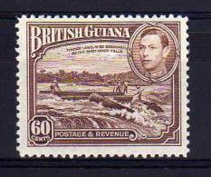 British Guiana - 1938 - 60 Cents Definitive - MH - British Guiana (...-1966)