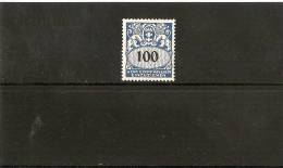 DANTZIG  Timbres  Taxe  N 32 X - Strafport
