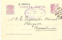 E.POSTAL COMERCIAL VITORIA - 1931-....