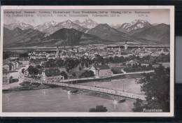 Rosenheim - Panorama Mit Alpen - Rosenheim