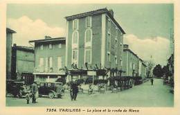 Depts Divers - Ariege -ref E890- Varilhes - La Place Et La Route De Rieux  -carte Bon Etat  - - Varilhes