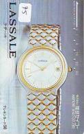 Télécarte Japan MONTRE - Armbanduhr  Wrist Watch - HORLOGE  (75) SEIKO - Werbung