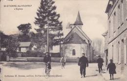 CPA - 27 - SAINT ETIENNE DU VAUVRAY - L'église - Saint-Aubin-d'Ecrosville